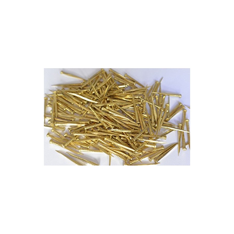 Solid Brass Nails Tacks for Shoes Boots Leather Heels Soles