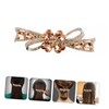Beavorty Chic Automatic Hair Clip French Hairpin Hair Barrette Nonslip