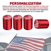x xotic tech 4pcs American Flag Tire Valve Stem Cover