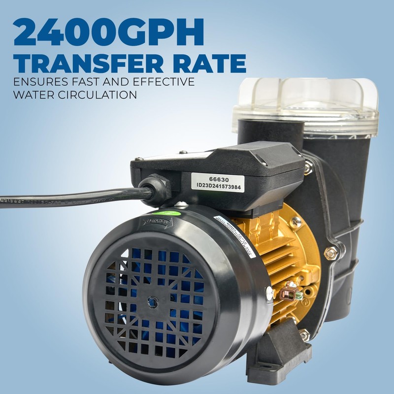 XtremepowerUS 3/4HP 2400GPH High Flow Pond DIY Self Priming for