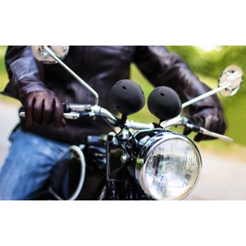 BOSS Audio Systems MCBK420B Bluetooth Speaker System - Class D Compact Amplifier, 3 Inch Weatherproof Speakers, Volume Control, Great for Use with ATVs/Motorcycles, 12 Volt Vehicles