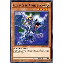 Yu-Gi-Oh! - Paladin of The Cursed Dragon - SR07-EN008 - Common - 1st Edition - Structure Deck: Zombie Horde