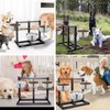 Elevated Dog Bowls Stand Large Breed Metal Raised Dog Bowls