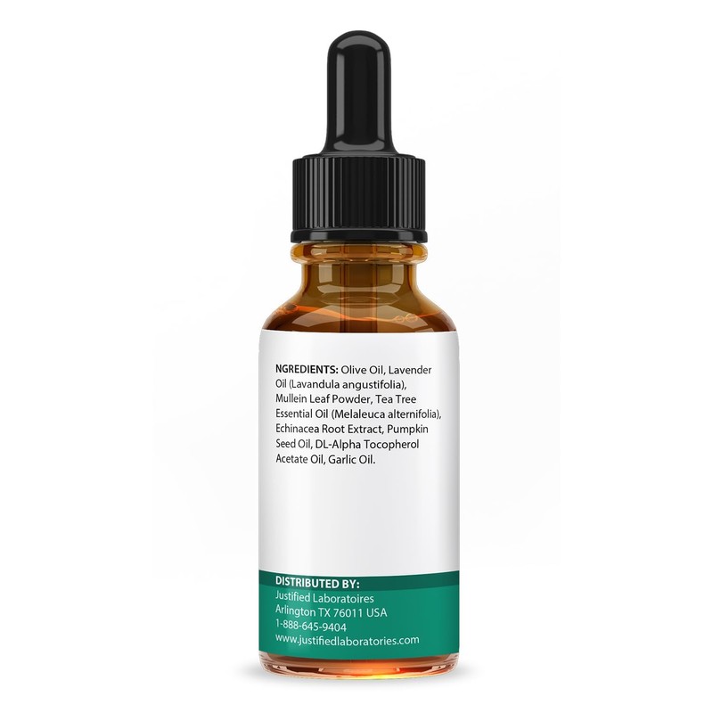 Justified Laboratories Cortexi Ear Drops Cortexi Healthy Eardrum Oil Supports