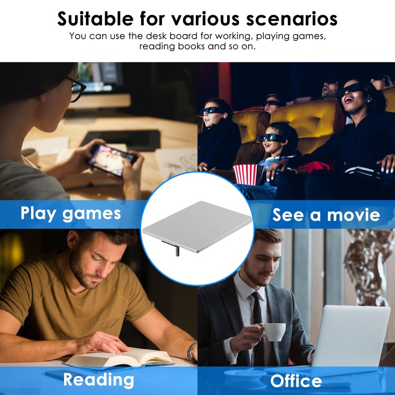 Weilianda Home Theater Seating Series Swivel Tray Table for Wei