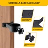 VANROUG Deck Patio Umbrella Holder,Patio Umbrella Holder Corner Mount Bracket