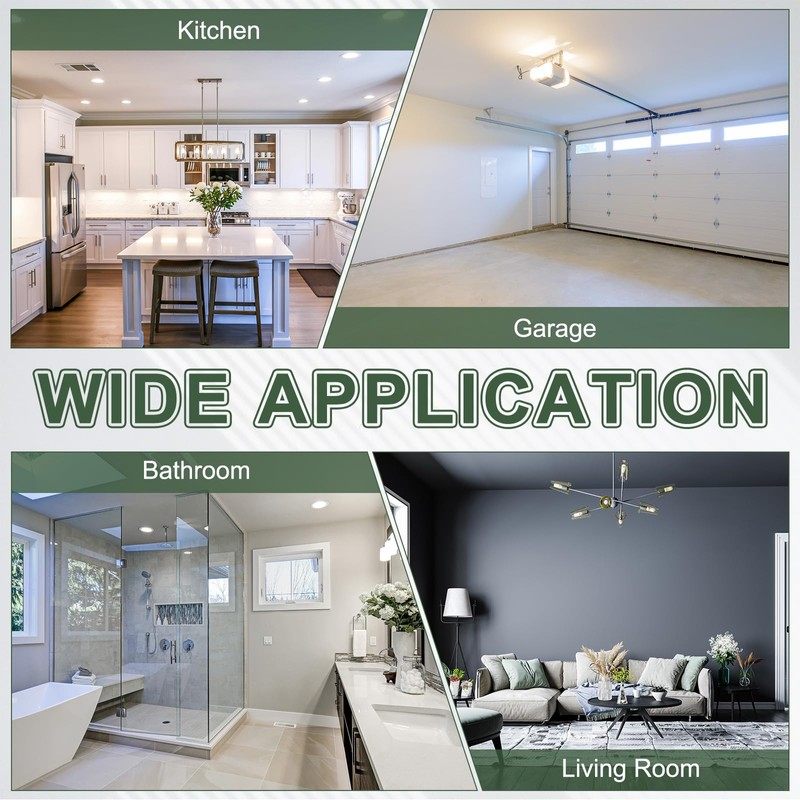 PATIKIL 4 Inch Round Air Vent Cover, 6 Pack ABS