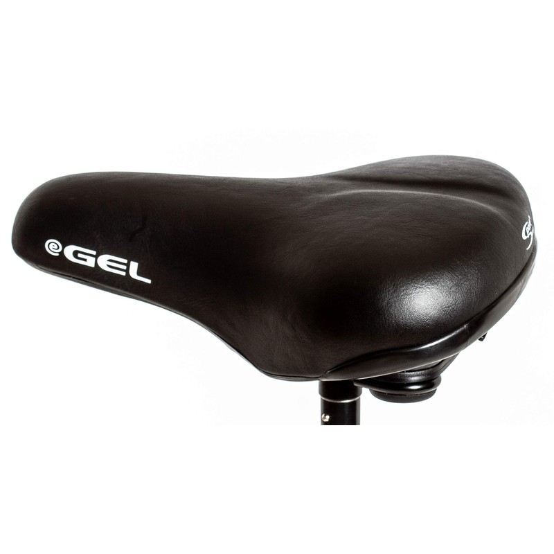 Sport Direct Large Gel Ladies Saddle Black