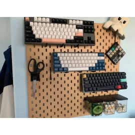 Unbranded 2x IKEA 25mm SKADIS PEGBOARD ACCESSORY LARGE Mechanical Keyboard Display ****
