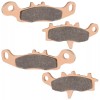 Caltric Brake Pads for Kawasaki Brute Force 650 KVF650 Front