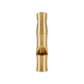 VGEBY Emergency Whistle, EDC Survival Brass Bamboo Section Whistle for Camping, Hiking, Climbing, Hunting Camping Tents And Accessories