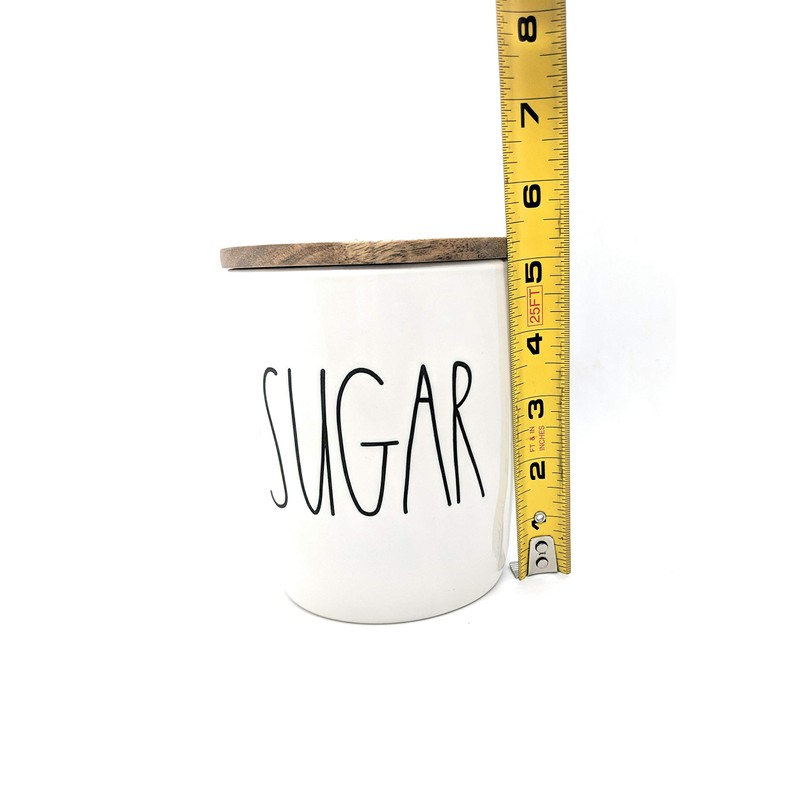 Rae Dunn by Magenta"SUGAR" in large letters LL Ceramic Cellar