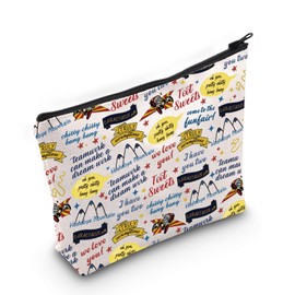Chitty Chitty Bang Bang Musical Gift Musical Theater Quotes Makeup Zipper Pouch for Actor Actress (we Love You Bag)