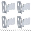 SDTC Tech 4-Pack Overlay Cabinet Door Hinges Self Closing Semi