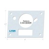 Lynn Manufacturing Replacement Harman Pellet Stove Burn Pot Gasket 3-44-00409,