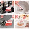 Wisboey Dish Cleaning Brush-Soap Dispensing Dish Brush Set & 4