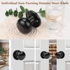 Probrico (10 Pack Classic Closet Door Knobs Dummy Door Knob,