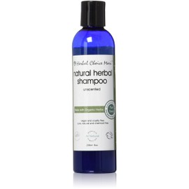 Natural Shampoo by Herbal Choice Mari (Unscented, 8 Fl Oz Bottle) - Made with Organic Ingredients - No Toxic Synthetic Chemicals