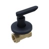 Dnyta Brass Concealed Water Stop Valve, Water Shut Off Valve