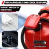 PUMPTOR Rechargeable Fuel Transfer Pump Electric Gas Pump For Gas