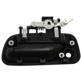 For Toyota T100 1993-1998 Exterior Door Handle Front, Passenger Side Black bezel with chrome lever | With Key Hole | Trim:All Submodels | TO1311135 | 6921034020