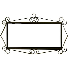 7.5cm x 15cm 4 Tile Metal Filigree Frame (4 Tile Frame)