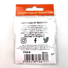 Partridge PAR Predator Attractor Beads - Size 5mm - Black - Qty 50