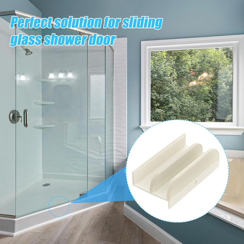 M6219 Sliding Shower Door Bottom Guide for Sliding(top Hung) Shower