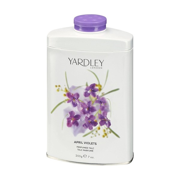 April Violets By Yardley London 7 oz Talc for Women