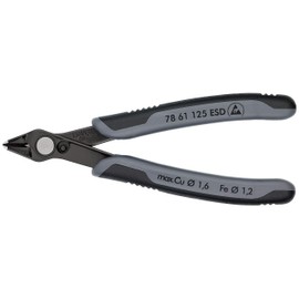 Knipex 78 61 125 ESD Diagonal Cutter"Super-Knips" 4,92" dissipative