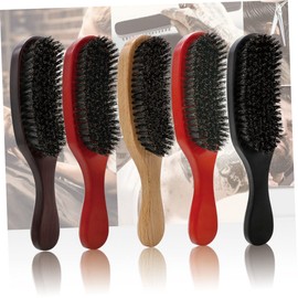 Mikinona Hair Brush Hair Straightening Brush Paddle Hair Comb Womens Hair Brush Women Hair Comb Women Hair Brush Mens Hair Comb Wood Comb Medium Hard Bamboo Miss Wooden Brush