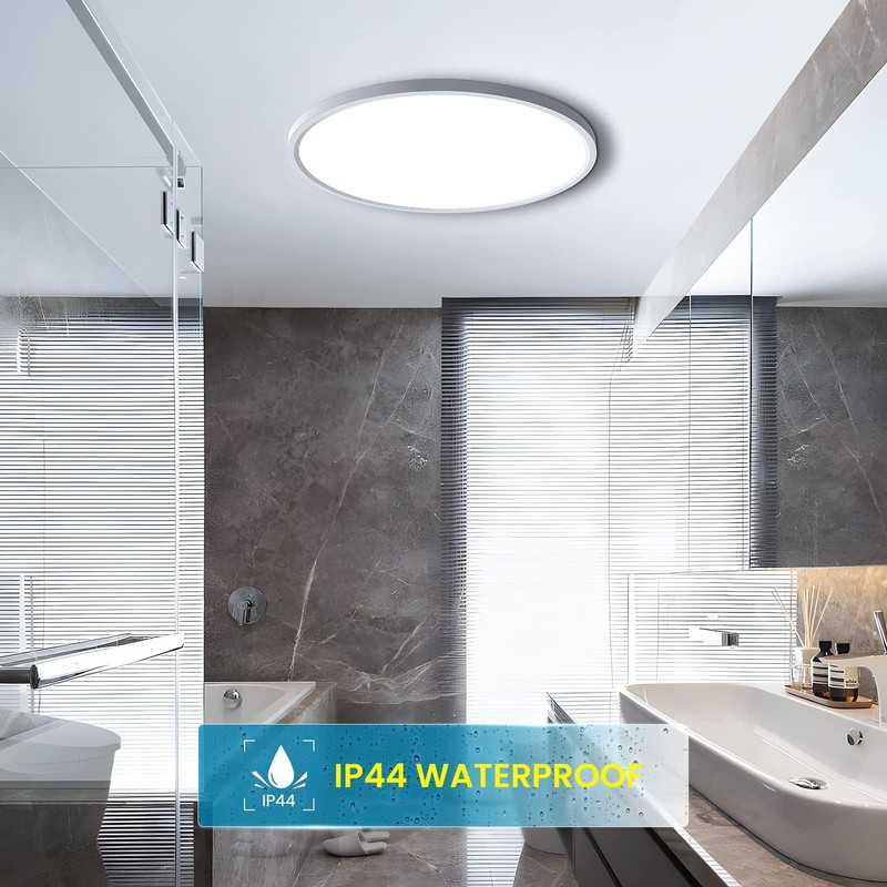 OTREN LED Ceiling Light Flat 2400 lm, 6500 K Cool