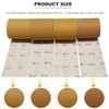 Total 20 Yards 2-3/4" Wide Continuous Sandpaper Roll Kit -