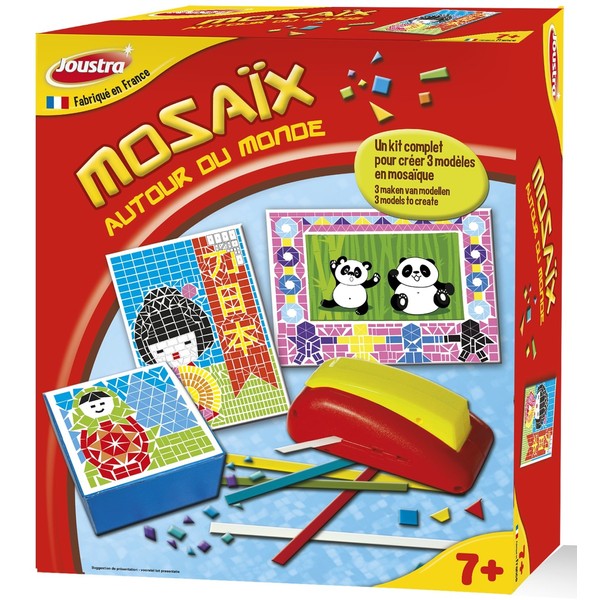 Joustra Mosaix'Déco Autour du Monde 42125 Mosaic Craft Kit -
