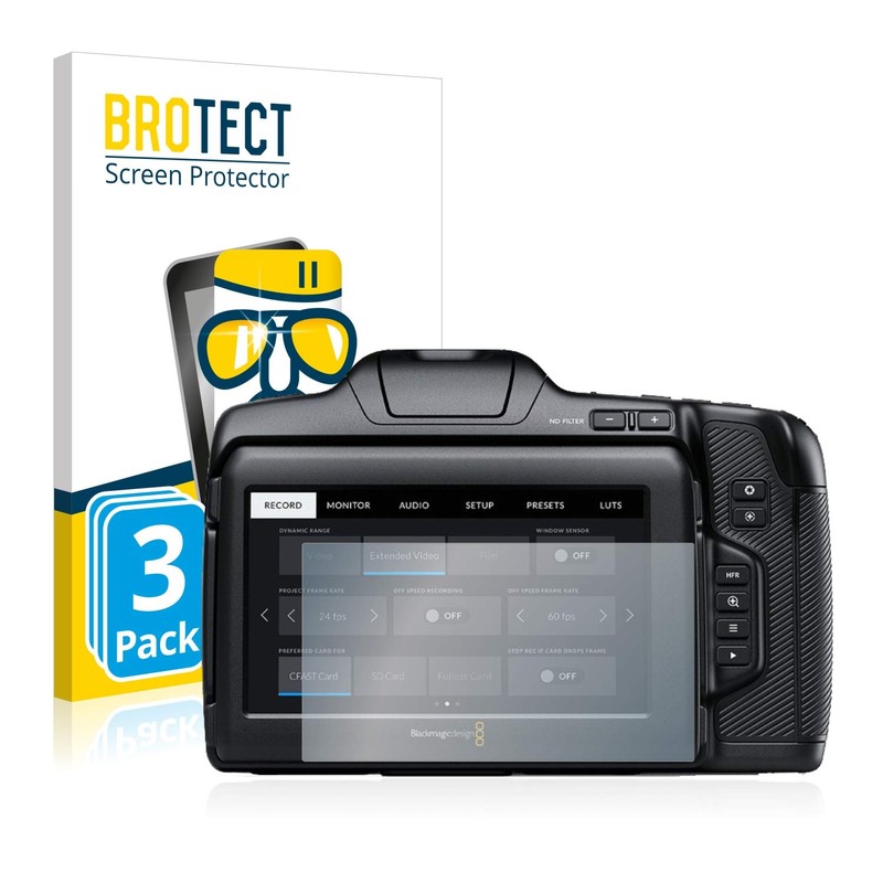 BROTECT Protective Glass for Pocket Cinema Camera 6K Pro /