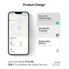 Spotelo Item Finder(1Pack), Bluetooth Tracker Works with Apple Find My(iOS