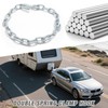 Ollanoos 70cm Trailer Safety Chain, Heavy Duty 3500lbs Safety Chains