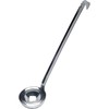 Genware NEV-62709 Ladle, Stainless Steel, 9 cm, One Piece, 5.1/3