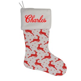 HUAN XUN Custom Name Christmas Stocking Best Home Decor for Women Charles