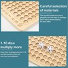 Wooden Multiplication Board Educational Multiplication Game Board for Learning Teaching