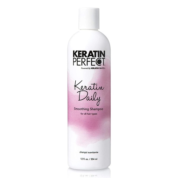 Keratin Daily Shampoo by Keratin Perfect for Unisex - 12 oz Shampoo