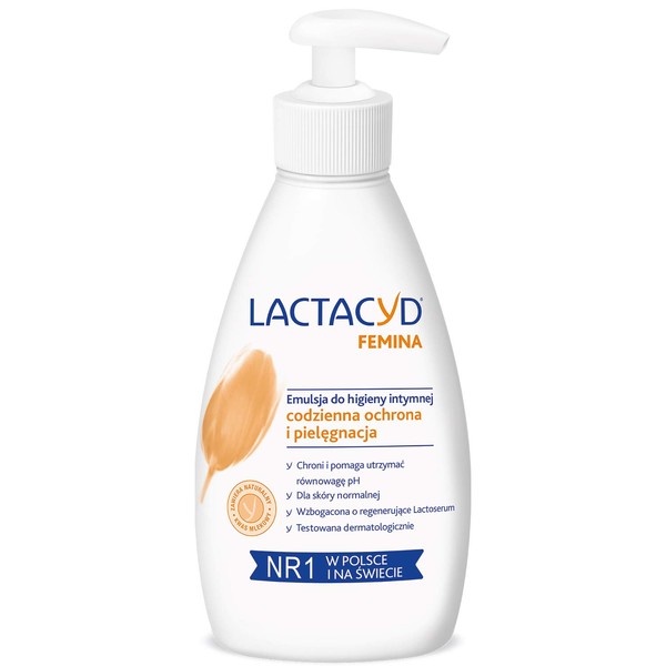 Lactacyd Femina Emulsion for Intimate Hygiene 200 ml