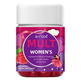 Gominola Multivitamínica Para Mujeres, Vitaminas A,d,c,e