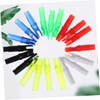 SUPVOX 6.2mm Arrow Tail Inserts 20pcs Nock Fitting Set Plastic