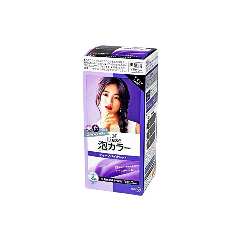 Liese Kao Bubble Hair Colour - Deep Violet