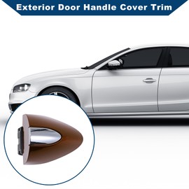 X AUTOHAUX No.13597113 Exterior Door Handle Cover Trim for Buick LaCrosse 2017-2019 for Buick Enclave 2020-2022 Door Handle Cover 1 Pcs Orange