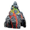 GloFish Volcano Ornament for Aquariums, 2.38 x 3.31 x 3.44