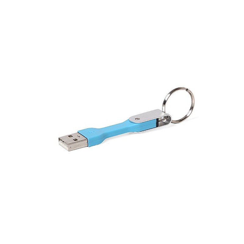 MaximalPower Micro-USB to USB Key Chain Cable for Smartphones -
