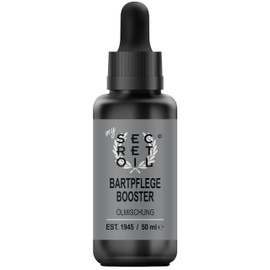 mySecretOil Beard Care Booster 50 ml - Deeply Effective Oil Blend for Your Individual Beard Care - Beard Oil for Shine & Growth - Valuable Ingredients for Beard and Skin