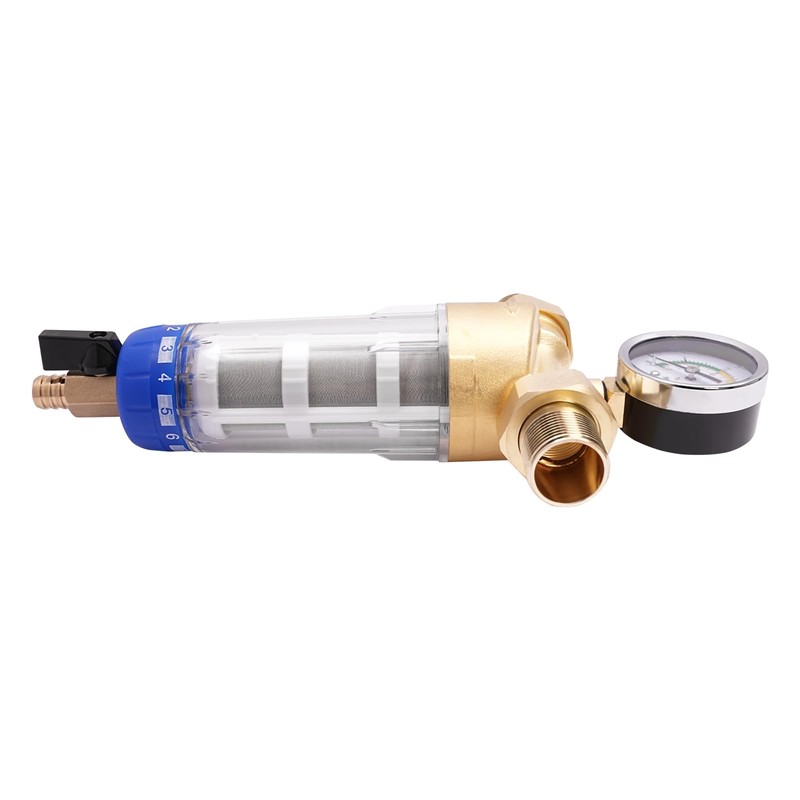 40 Micron Flushable Prefilter, Spin Down Sediment Water Filter, Whole